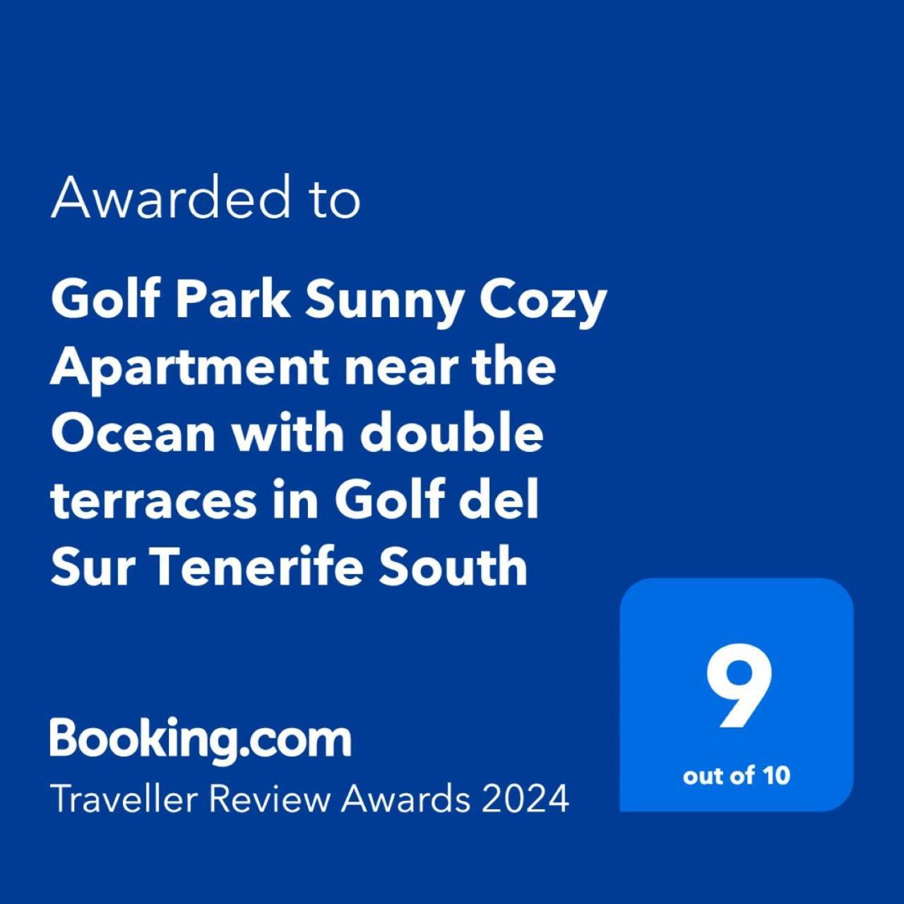 Bookinn Golf Park Sunny Cozy Apartment Near The Ocean With Large Double Terraces, Fiber Wifi, 3 Pools, Bbq Tenerife South San Miguel de Abona Exteriör bild