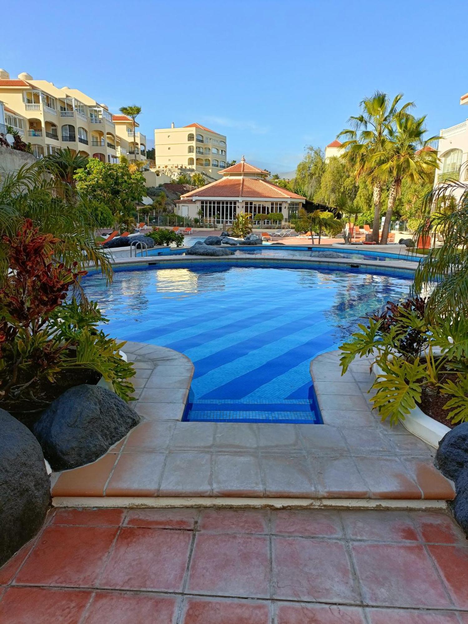 Bookinn Golf Park Sunny Cozy Apartment Near The Ocean With Large Double Terraces, Fiber Wifi, 3 Pools, Bbq Tenerife South San Miguel de Abona Exteriör bild